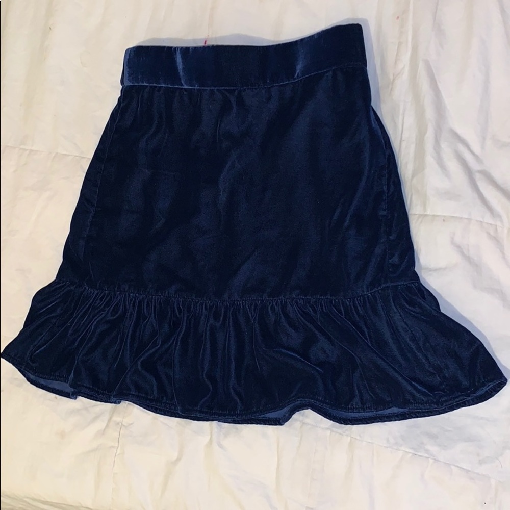 NEW: Jcrew Velvet Skirt